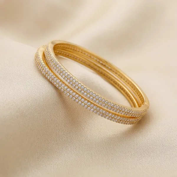 White_Cz_Stone_Fashion_Bangles_For_Women