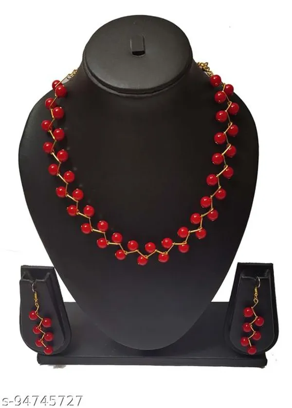 Multicolour_Weight_Pearl_Jewelry_Set_For_Women_Pack_Of_2