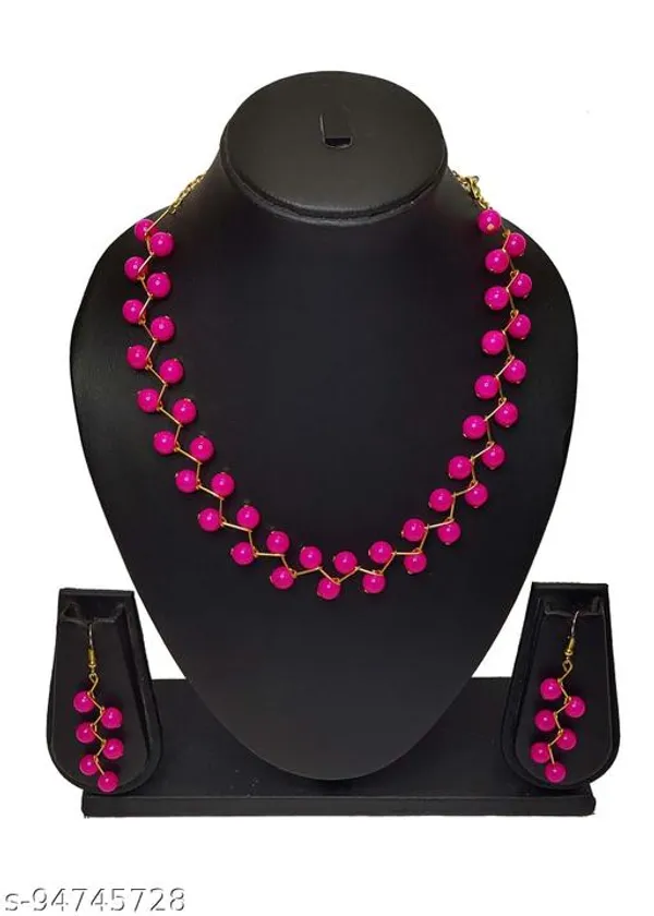 Multicolour_Weight_Pearl_Jewelry_Set_For_Women_Pack_Of_2
