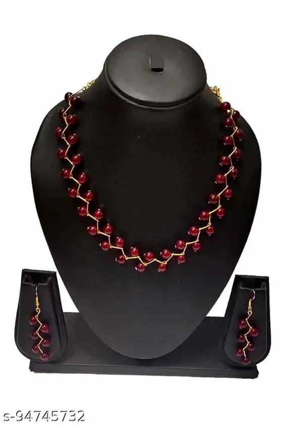 Multicolour_Weight_Pearl_Jewelry_Set_For_Women_Pack_Of_2