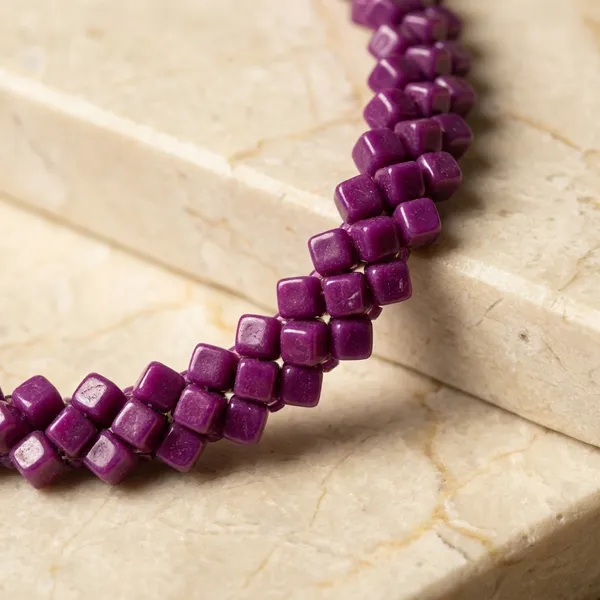 Purple_Crystal_Beaded_Jewelry_Set_-_Necklace_And_Earrings