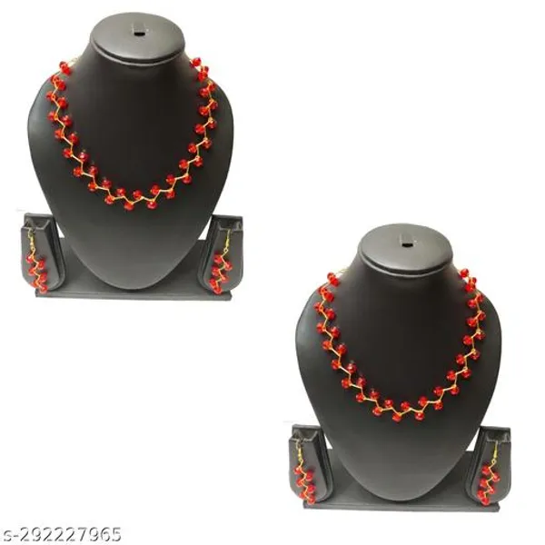 Red_Crystal_Zigzag_Necklace_Set