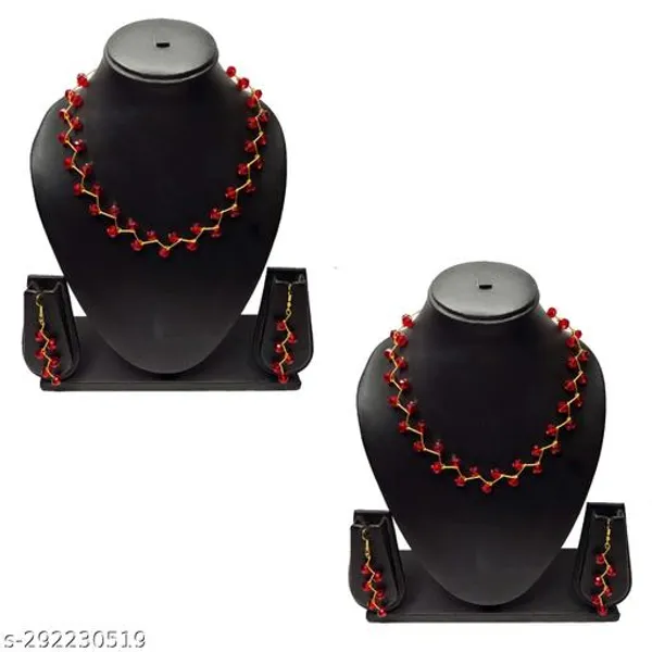Maroon_Handmade_Zigzag_Crystal_Beads_Jewellery_Set_Pack_Of_2_Necklace_Set_Combo_For_Women