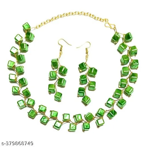 Light_Green_Zigzag_Handmade_Weight_Party_Wear_Pearl_Beads_Jewellery_Set_For_Women