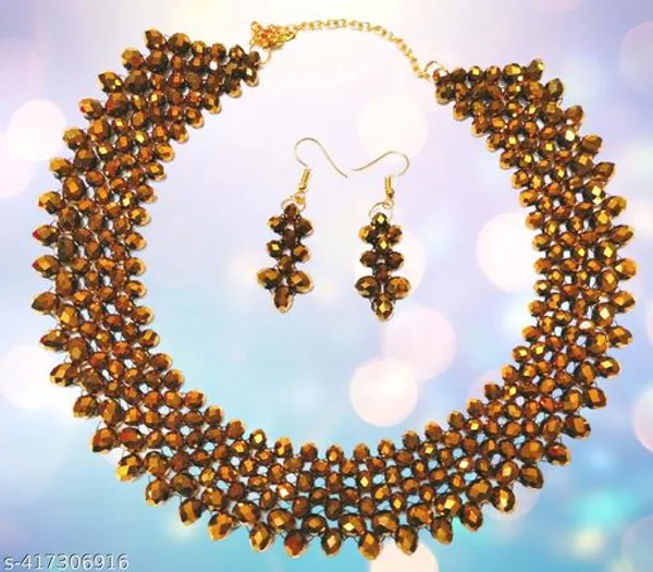 Golden_Bridal_Party_Wear_Crystal_Jewellery_Set_For_Women