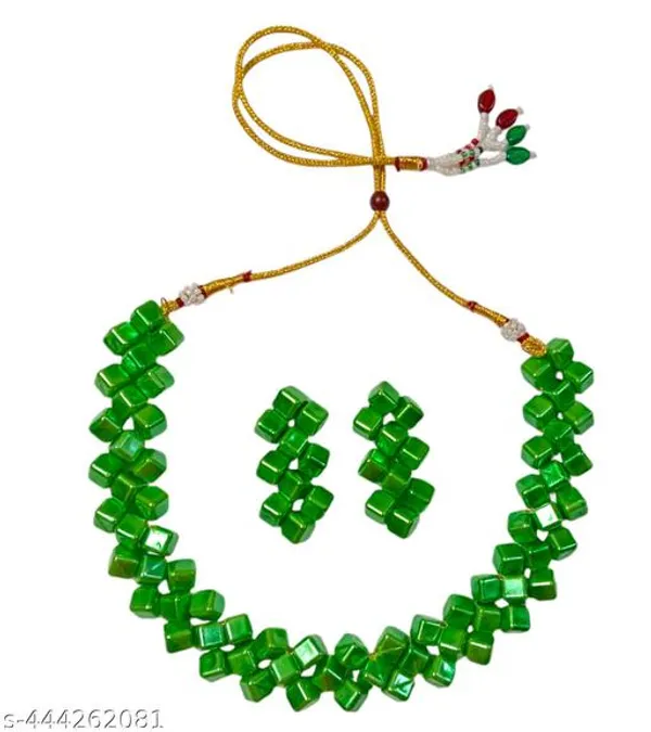Multicolour_Handmade_Pearl_Jewellery_Set_For_Women