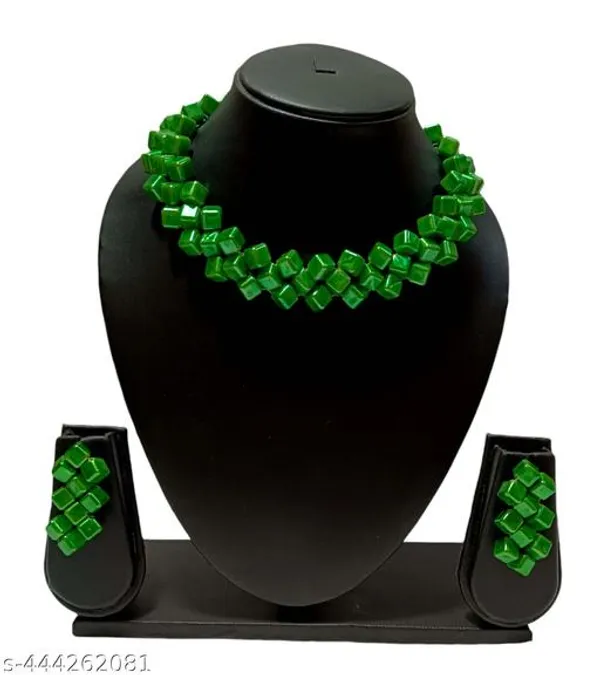 Multicolour_Handmade_Pearl_Jewellery_Set_For_Women