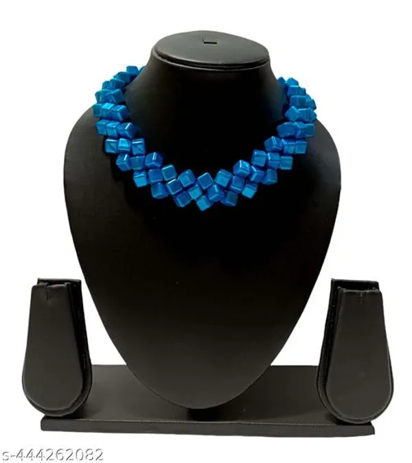 Multicolour_Handmade_Pearl_Jewellery_Set_For_Women