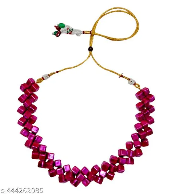M_Purple_Square_Necklace_And_Earring_