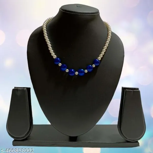Navy_Blue_Gems_Pearl_Jewellery_Set_Navy_For_Women