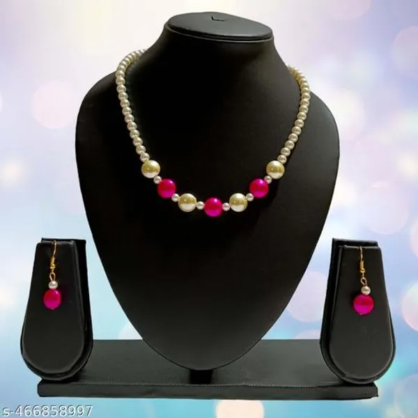 Pink_Gems_Pearl_Jewellery_Set_For_Women