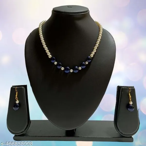 Dark_Blue_Gems_Pearl_Jewellery_Set_Navy_For_Women