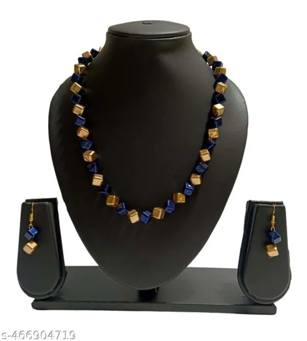 Brass_Gold_And_Navy_Blue_Square_Single_Line_Jewellery_Set_For_Women