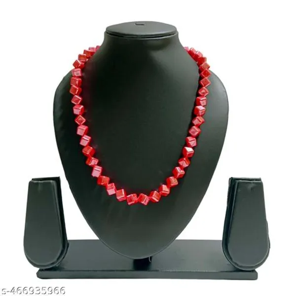 Red_Square_Single_Line_Watermelon_Jewellery_Set_For_Women