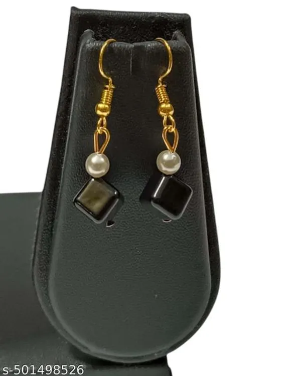 Black_Handmade_Pearl_Jewellery_Set_For_Women