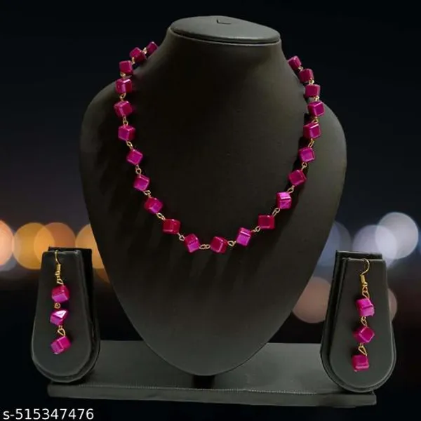 Purple_Square_Traditional_Jewellery_Set_Magenta_For_Women