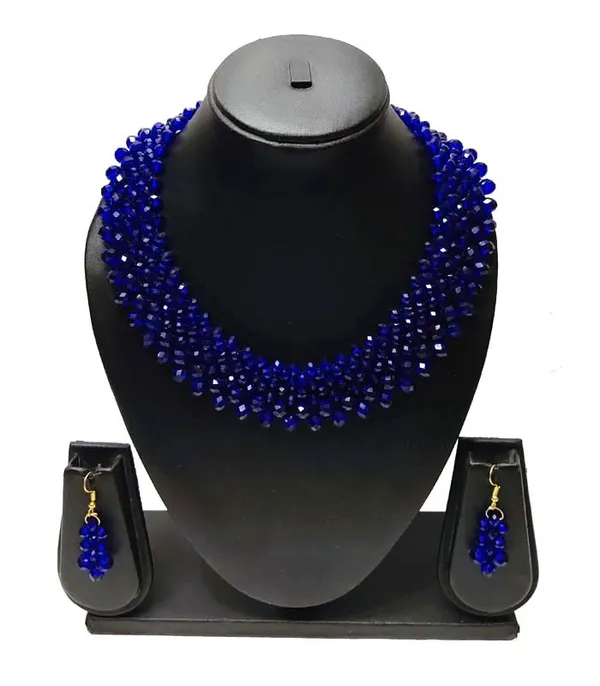 Royal_Blue_Crystal_Beaded_Necklace_Set_With_Matching_Earrings