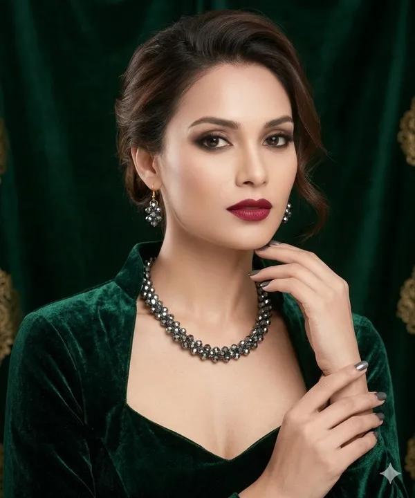 Crystal_&_Pearl_Statement_Necklace_Set_With_Matching_Earrings