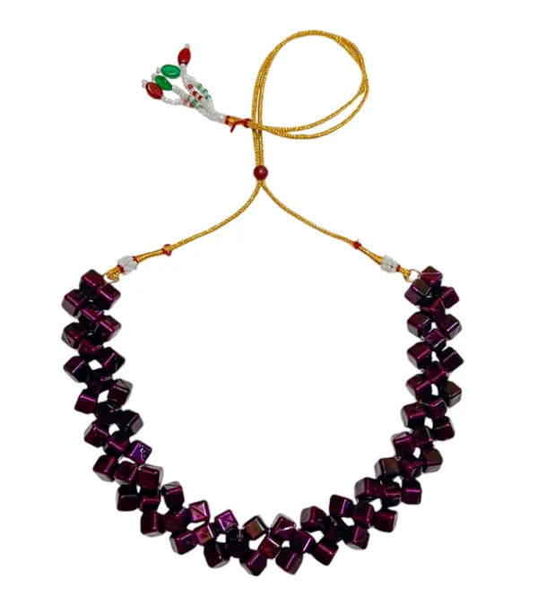 Wine_Premium_Garnet_Stone_Necklace_With_Matching_Earrings_Set_For_Women