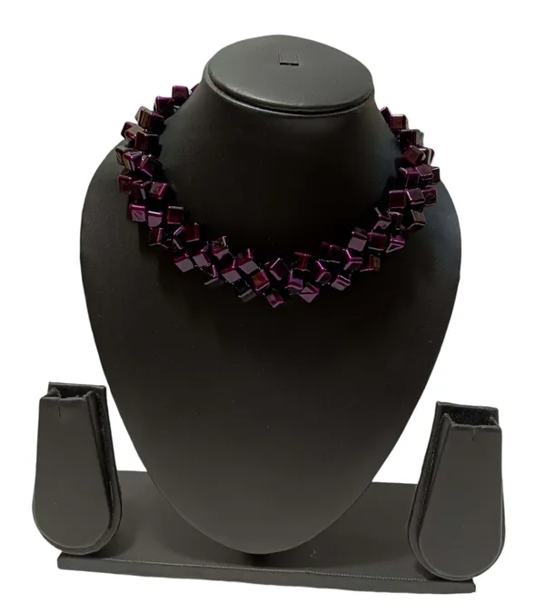 Wine_Premium_Garnet_Stone_Necklace_With_Matching_Earrings_Set_For_Women