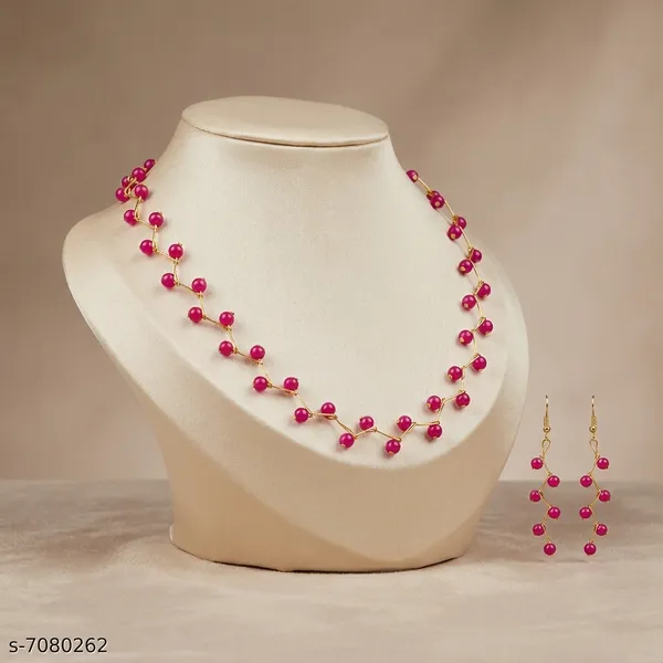 Pink_Lattest_Women_Jewellery_Set_For_Women