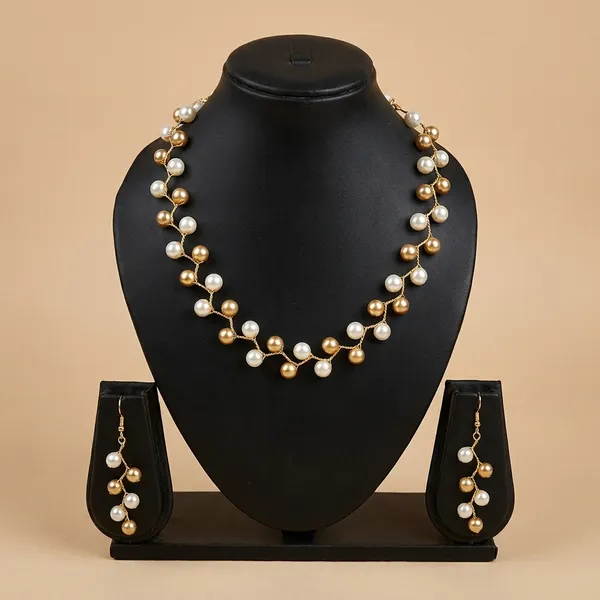 White_Party_Wear_Jewelry_Set_For_Women_Pack_Of_2