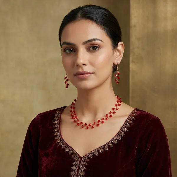 Red_Crystal_Zigzag_Necklace_Set