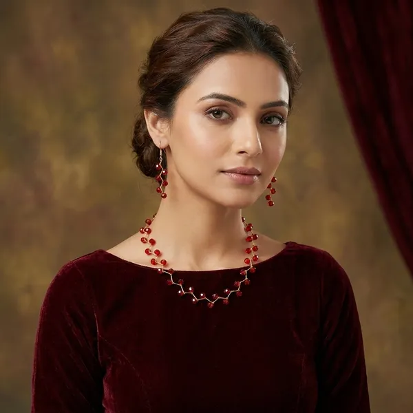 Maroon_Handmade_Zigzag_Crystal_Beads_Jewellery_Set_Pack_Of_2_Necklace_Set_Combo_For_Women