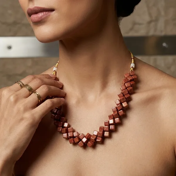 Light_Brown_Square_Necklace_AAnd_Earring