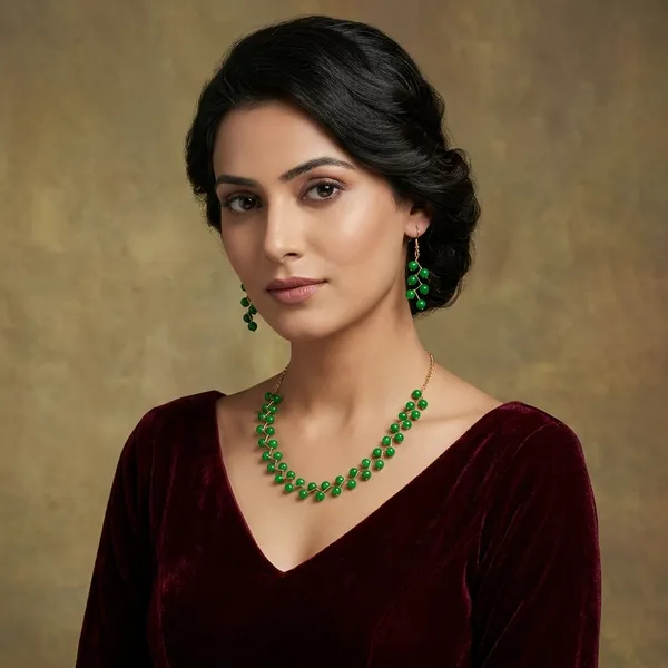 Light_Green_Feminine_Elegant_Jewellery_Sets_For_Women