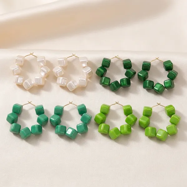 Multicolor_Trendy_Square_Beads_Hoop_Earrings_Combo_Set_Of_4_For_Women