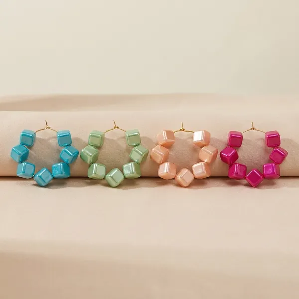 Multicolour_Trendy_Square_Beads_Hoop_Earrings_Combo_Set_Of_4_For_Women