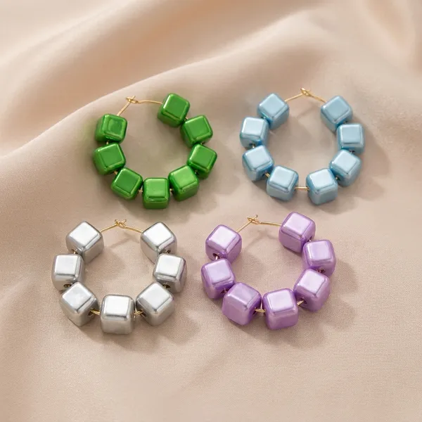 Multicolour_Trendy_Square_Beads_Hoop_Earrings_Combo_Set_Of_4_For_Women