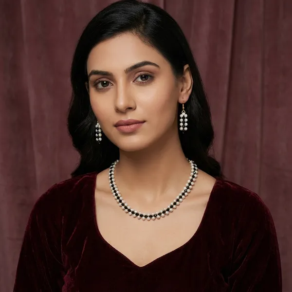 Black_And_White__Princess_Chic_Jewellery_Sets_For_Women