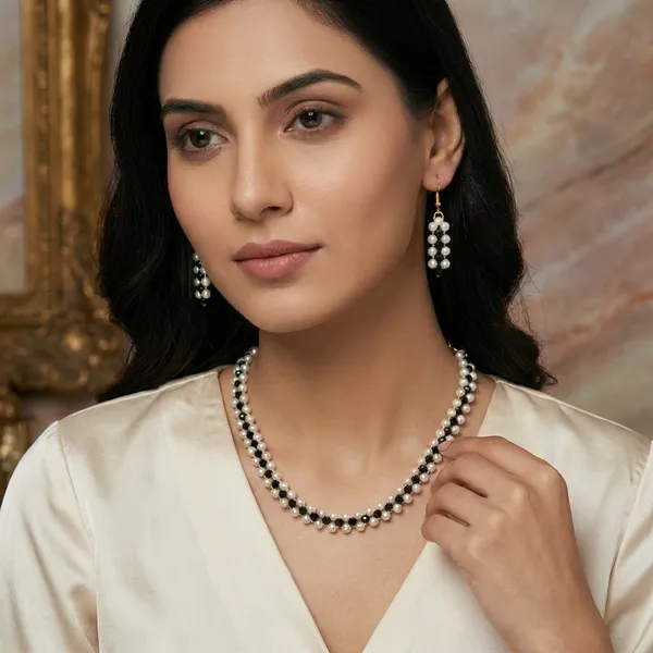 Black_And_White__Princess_Chic_Jewellery_Sets_For_Women