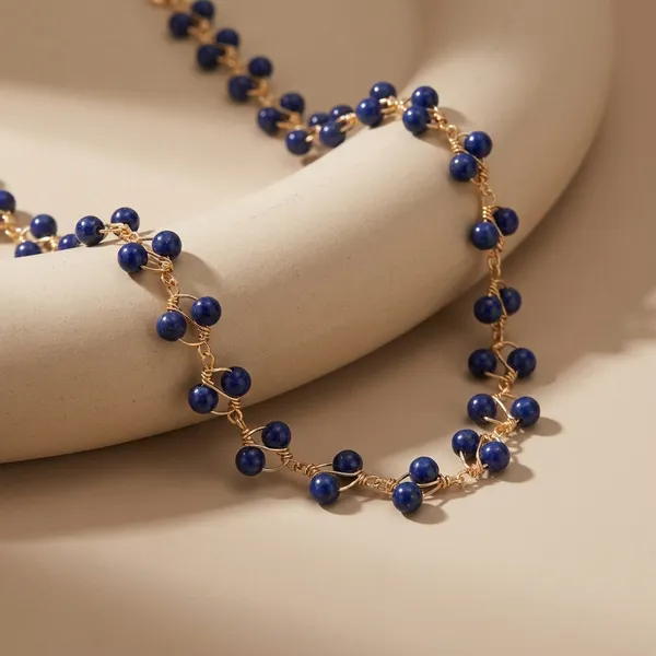 Blue_Radiance_Zig_Zag_Statement_Necklace_For_Women