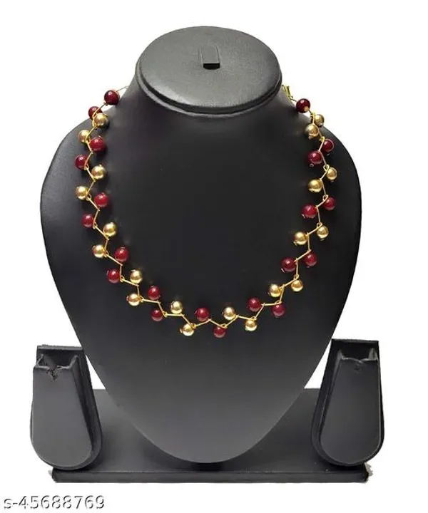 Maroon_Shimmering_Chic_Jewellery_Sets_For_Women