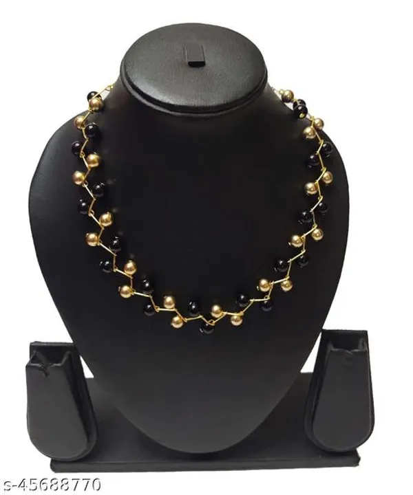 Brass_Gold_And_Black_Zigzag_8_No_Necklacve_Set_For_Women