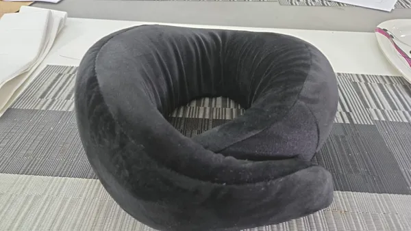 Premium_Black_And_White_Memory_Foam_With_Velvet_Deep_Sleep_Pillow_And_Travel_Neck_Support_Pillow_(Pack_Of_2)