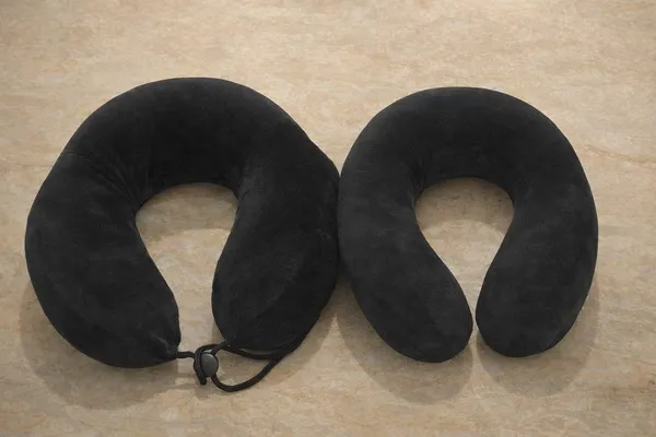 Premium_Black_Memory_Foam_Neck_Pillow_With_Strap_(Pack_Of_2)