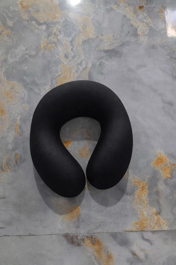 Premium_Black_Memory_Foam_Neck_Pillow_With_Strap_(Pack_Of_2)