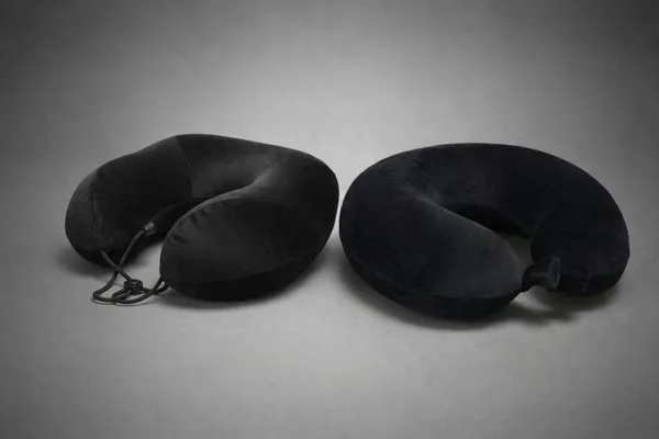 Black_U-Shaped_Memory_Foam_Travel_Pillow_(Pack_Of_2)