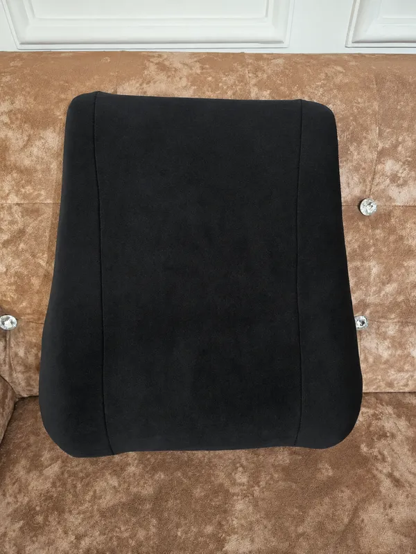 Premium_Black_Lumbar_Back_Support_Cushion