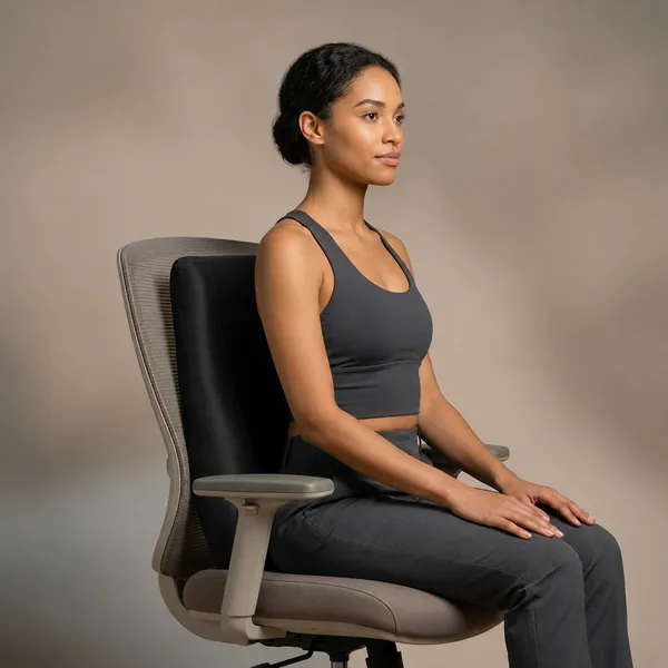 Premium_Black_Lumbar_Back_Support_Cushion