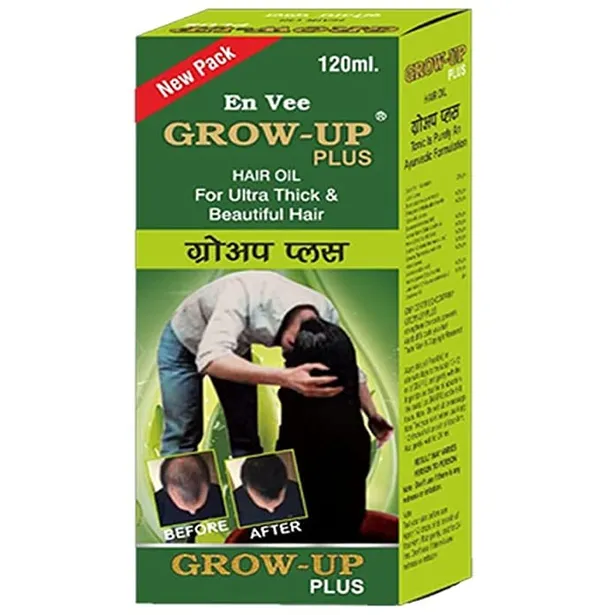 En_Vee_Grow_Up_Plus_Bhringraj_Amla_Hair_Growth_Oil_120Ml
