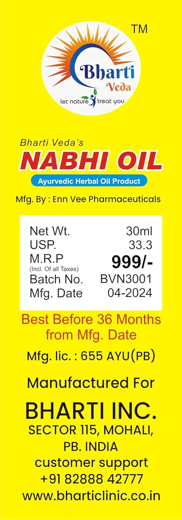 Bharti_Veda_Nabhi_Oil_Sesame_Herbal_Navel_Wellness_Oil_30Ml
