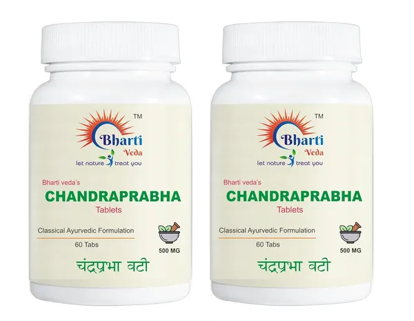 Bharti_Veda_Chandraprabha_Vati_Urinary_Wellness_Tablets_500Mg_Pack_Of_2