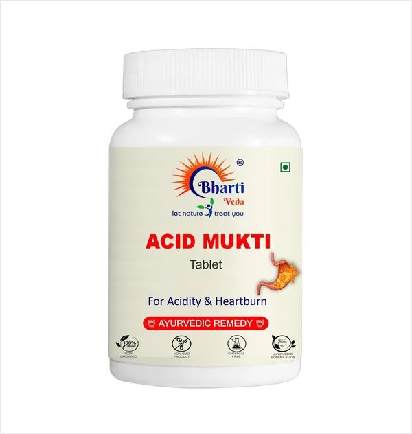 Bharti_Veda_Acid_Mukti_Ayurvedic_Antacid_Tablets