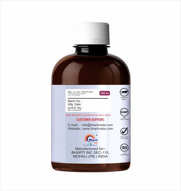 Bharti_Veda_Mind_Heal_Arq_Brain_Tonic_With_Brahmi_500Ml_Pack_Of_2