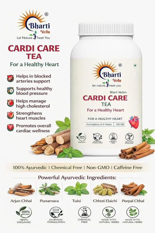 Bharti_Veda_Cardi_Care_Arjun_Tulsi_Heart_Health_Herbal_Tea_100G
